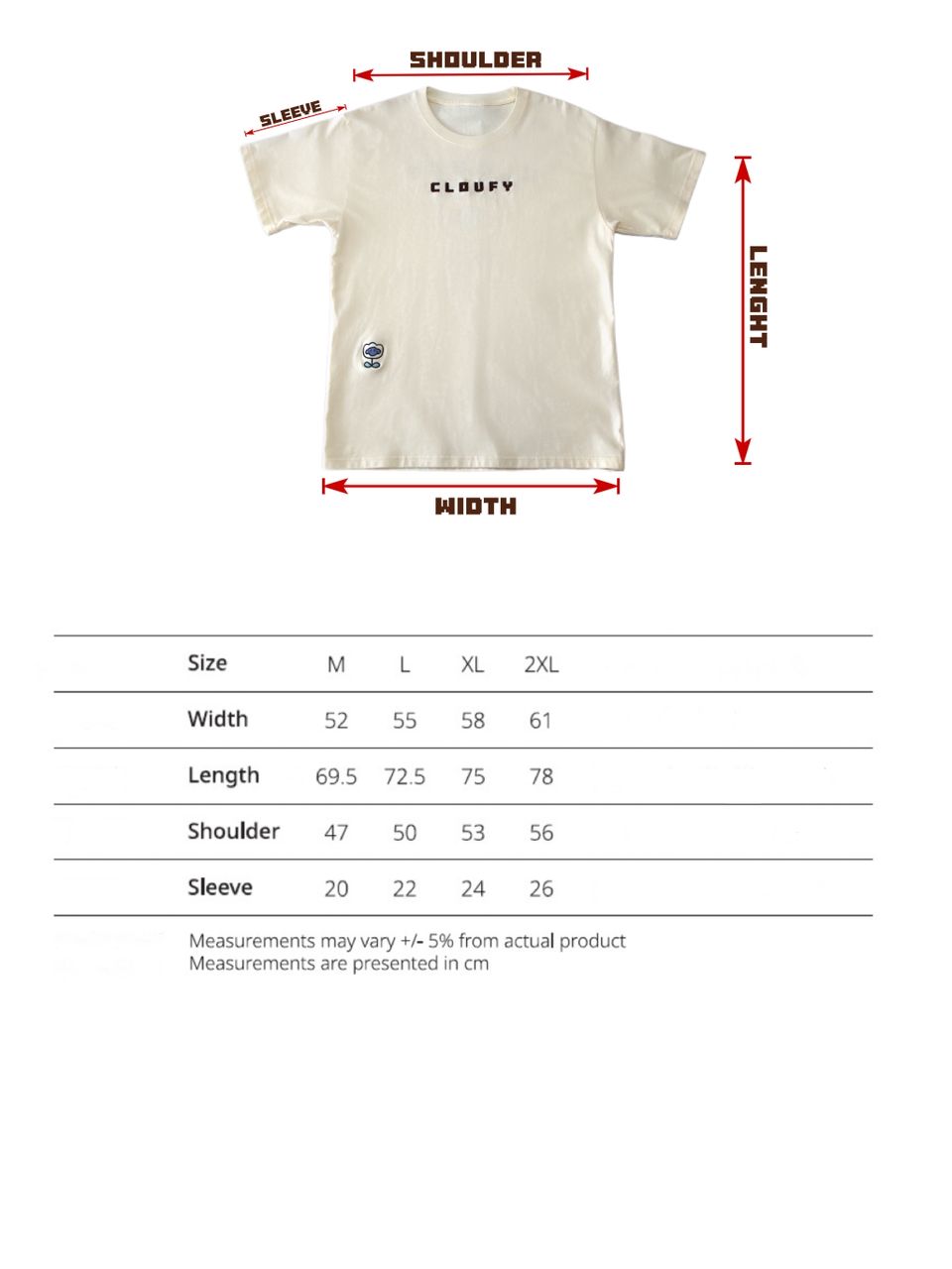 CLOUFY CLASSIC - CREAM